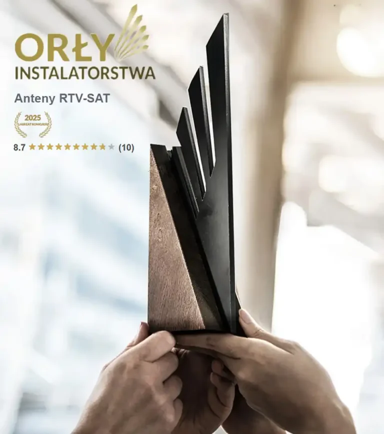 Orły Instalatorstwa 2025 – profesjonalny instalator anten DVB-T2 i SAT Lubliniec Myszków Tarnowskie Góry